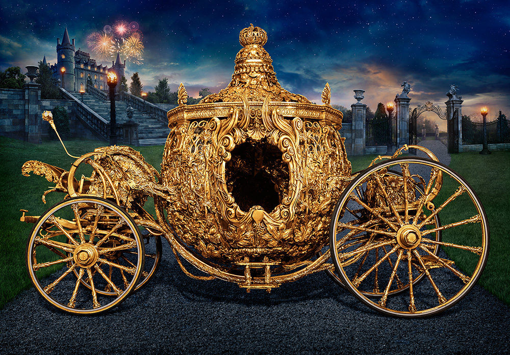 cinderella chariot toy